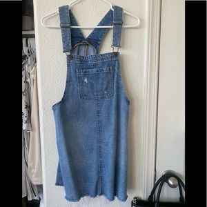Wild Fable Denim Overall Dress